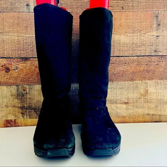 Sketcher Shape Ups XF Avalanche Tall Suede Boots - Picture 4 of 11